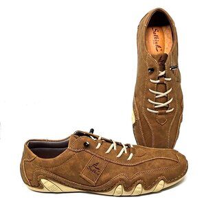 SALKIN Flat Casual Faux Leather Slip on Loafer Boat Shoe Men's EU 46 US 12